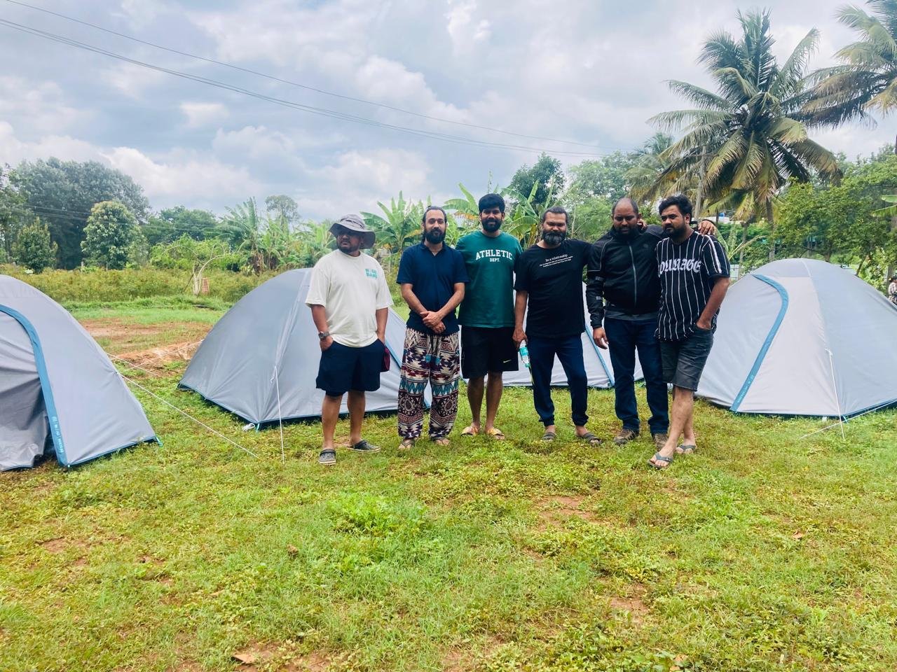 Group Activities and Games at Campsite